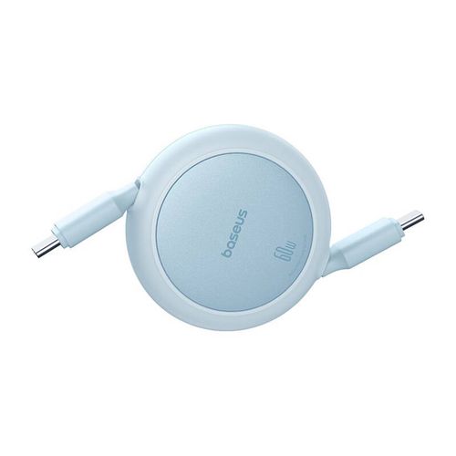 Kabel USB Baseus Free2Pull Mini USB-C do USB-C 60W, 1m (niebieski) na Arena.pl