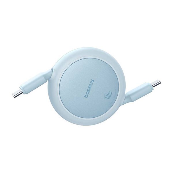 Kabel USB Baseus Free2Pull Mini USB-C do USB-C 60W, 1m (niebieski) zdjęcie 5