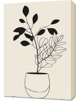 Obraz 50x70cm Prostota Doniczki