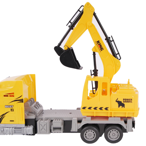 Koparka Zdalnie Sterowana Rc Pojazd Budowlany Pilot Akumulator Kabel na Arena.pl