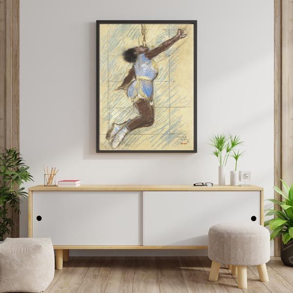 Miss Lala at the Fernando Circus, Edgar Degas - plakat 21x29,7 cm zdjęcie 2
