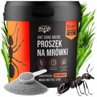 PROSZEK NA MRÓWKI PREPARAT ŚRODEK TRUTKA NA CAŁE GNIAZDA KOLONIE MRÓWEK 5KG