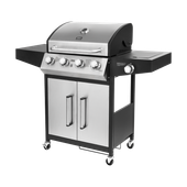 Grill gazowy ogrodowy Teesa BBQ 5007 MASTER 5 palników szafka na butlę 15kW