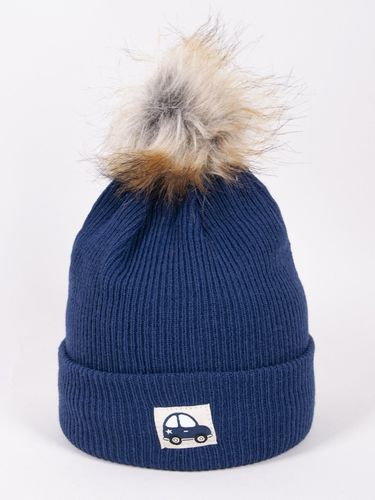 Czapka zimowa dziecięca z autem 46-48 YOCLUB na Arena.pl