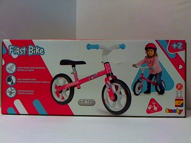 SMOBY mój pierwszy rowerek biegowy róż 770205 zdjęcie 1