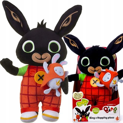 Maskotka Bing Golden Bear Bing i Króliś Tuliś mówiacy plusz 36 cm na Arena.pl