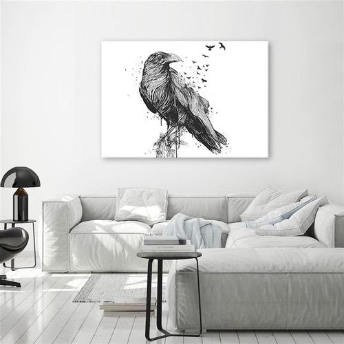 Deco Panel, Kruk lecące ptaki 60x40 na Arena.pl