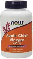 NOW FOODS Apple Cider Vinegar - Ocet Jabłkowy 450 mg (180 kaps.)