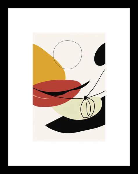 Plakat 20x30cm Geometryczna Krzywizna zdjęcie 3