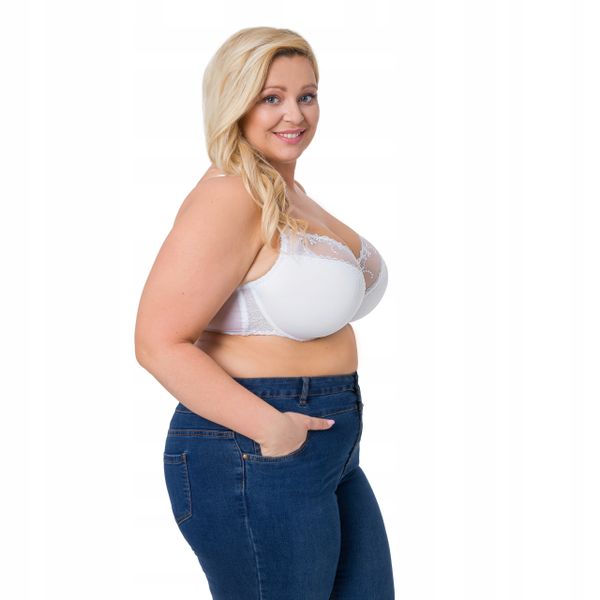 AVA biustonosz MAXI AV-1030 SEMI-SOFT biały 75L zdjęcie 4