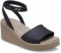 Damskie Sandały Koturn Crocs Brooklyn Ankle Strap 209406 Wedge 39-40