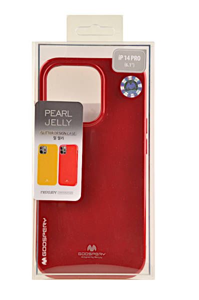 Etui Mercury Goosper Jelly Case do Apple iPhone 14 Pro czerwony zdjęcie 4