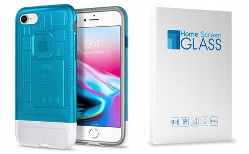 ETUI SPIGEN CLASSIC C1 APPLE IPHONE 8 + SZKŁO HS na Arena.pl