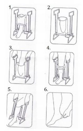 Przyrząd do zakładania uciskowych pończoch i rajstop na Arena.pl