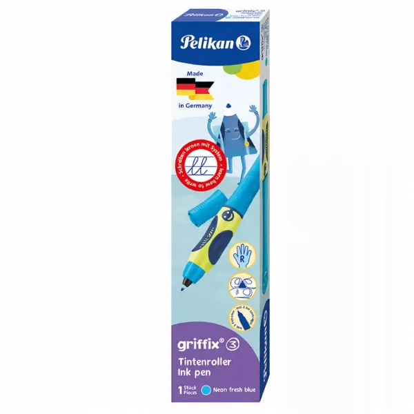Pióro kulkowe Pelikan niebieski zdjęcie 3