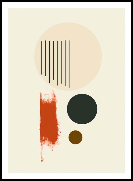 Plakat 59,4x84,1cm Symetryczna Struna zdjęcie 3