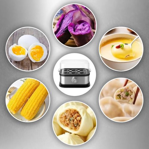 JAJOWAR AUTOMAT DO GOTOWANIA JAJEK OMLETU 6 JAJEK 200W ZESTAW Z MIARKĄ na Arena.pl