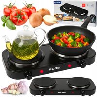 KUCHENKA ELEKTRYCZNA DWUPALNIKOWA 2000w PŁYTA GRZEWCZA NA PRĄD TURYSTYCZNA