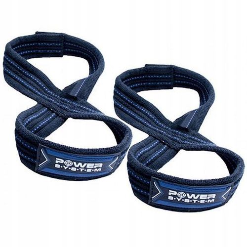PASKI DO CIĄGÓW FIGURE 8 STRAPS-BLACK/BLUE S/M na Arena.pl