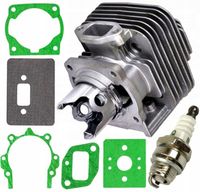 ZESTAW NAPRAWCZY CYLINDER DO KOSY SPALINOWEJ 44MM + KPL USZCZELEK + ŚWIECA