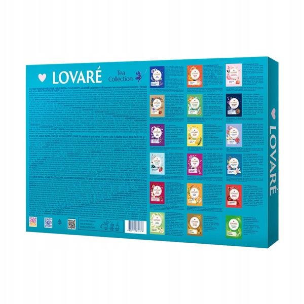 Zestaw Herbat Lovare Great Partea Winter Collection Kolekcja 18 smak 90 tor zdjęcie 3