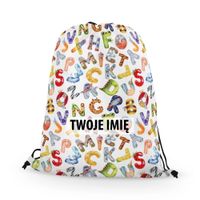 WORKO-PLECAK DZIECIĘCY z Twoim imieniem Literki 141