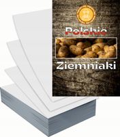 Ulotki A5 reklamowe firmowe 100 szt projekt w cenie POLSKIE ZIEMNIAKI