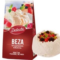 Delecta CIASTO BEZA wyjątkowo KRUCHA na 12 porcji 410g mieszanka