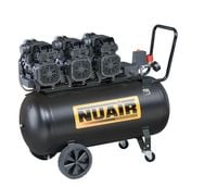 kompresor bezolejowy wyciszony 100l 8 bar 64bd 4km - n/b2fc684nua