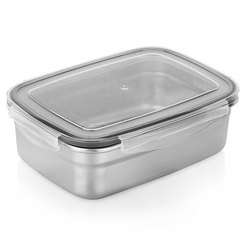 Pojemnik na Żywność Obiad Kuchenny Stalowy z Uszczelką Lunchbox 1,25L na Arena.pl