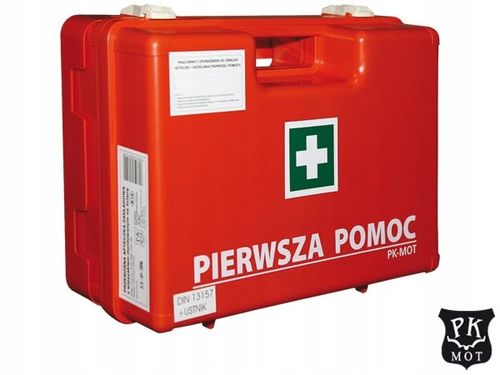 Apteczka K15 przemysłowa z wieszakiem + ustnik na Arena.pl