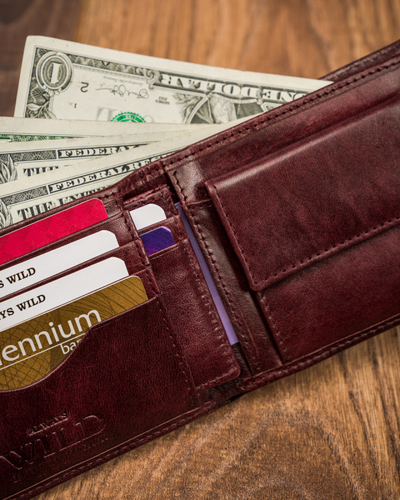 portfel męski skórzany always wild® skóra na karty na Arena.pl