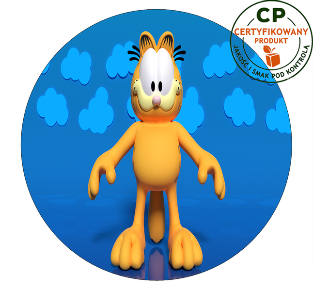 Opłatek na tort Garfield zdjęcie 1