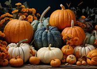 Plakat 70x50cm Jesienne Urodzaje