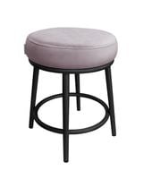 Taboret Ben noga metalowa czarna MG55