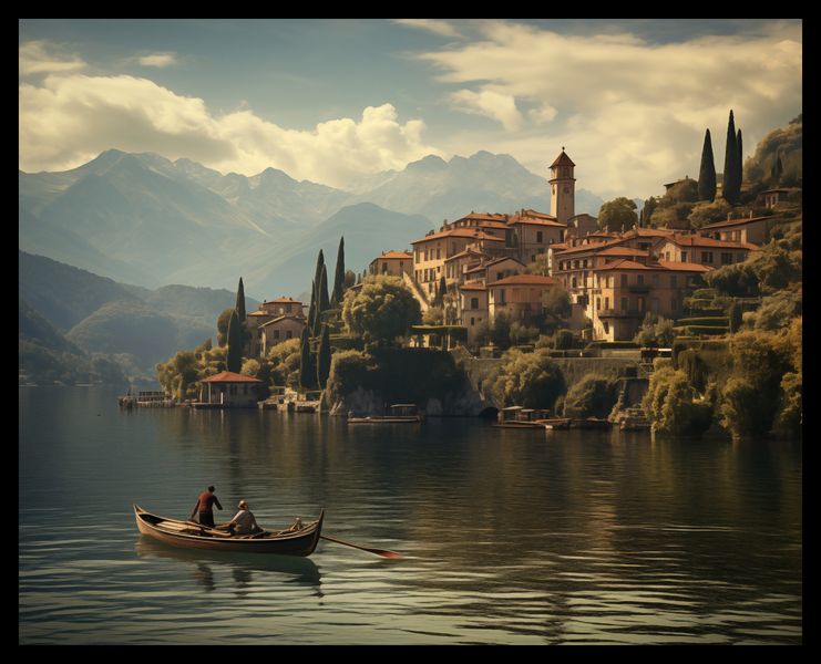 Plakat 50x40cm Spokojna Nostalgia zdjęcie 2