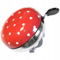 Dzwonek rowerowy BIG BELL 80 mm metal GWIAZDY