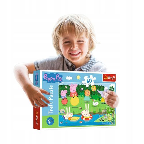 Puzzle 60 Wakacyjna Zabawa Peppa Pig 17326 na Arena.pl