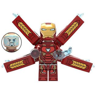 MEGA figurka avengers Iron Man akcesoria +karta lego