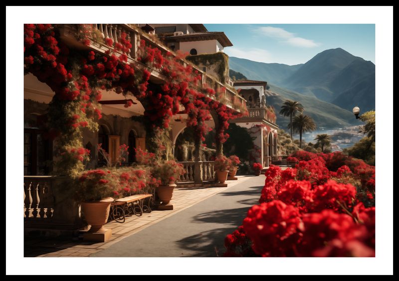 Plakat 60x40cm Czerwona Idylla zdjęcie 3