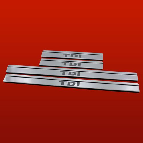 Listwa progowa VOLKSWAGEN PASSAT B7 TDI Stal nierdzewna 304 połysk 4szt na Arena.pl