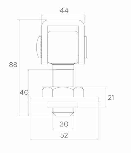 zawias regulowany 20mm - mp zaw r20 na Arena.pl