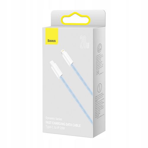 Kabel USB-C do Lightning Baseus Dynamic Series, 20W, 1m (niebieski) na Arena.pl