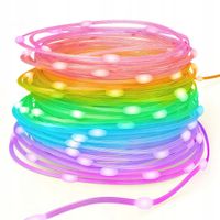 Łańcuch LED RGB Świetlny USB kolorowy 3M Hama Display IP65 10M