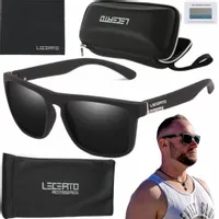 OKULARY PRZECIWSŁONECZNE POLARYZACYJNE UV400 DLA KIEROWCÓW ZESTAW LECERTO