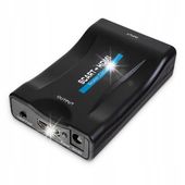 ADAPTER KONWERTER SCART DO NA HDMI AV EURO SCART-HDMI FULL HD Spacetronik