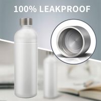 Butelka ze stali nierdzewnej 304, kompatybilna z Sodastream 1L BIAŁA