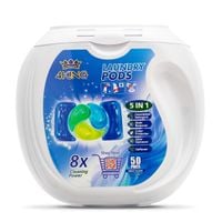 kapsułki do prania 5w1 - 50 szt, 20 g, zapach great ocean