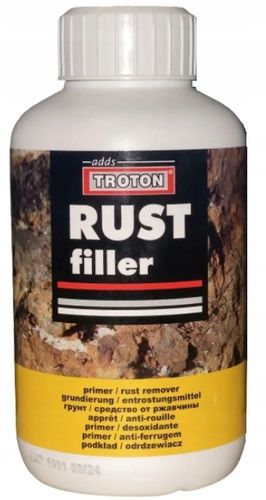 RUSTFILLER neutralizator rdzy + podkład z pędzelkiem 250 ml TROTON 648 na Arena.pl