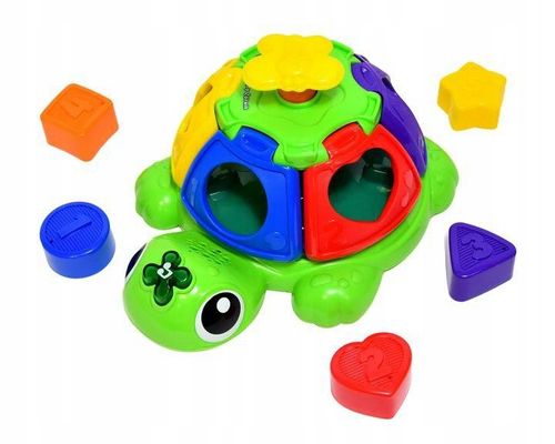 VTECH WIRUJĄCY ŻÓŁWIK 61091 SORTER KLOCKI na Arena.pl